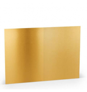 Blanko-Grußkarten 1103071075 148mm x 210mm (BxH) 250g planliegend gold
