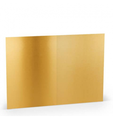 Blanko-Grußkarten 1103071075 148mm x 210mm (BxH) 250g planliegend gold