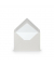 Designbriefumschlag Paperado 164007170, C7, nassklebend, 100g, eisgrau
