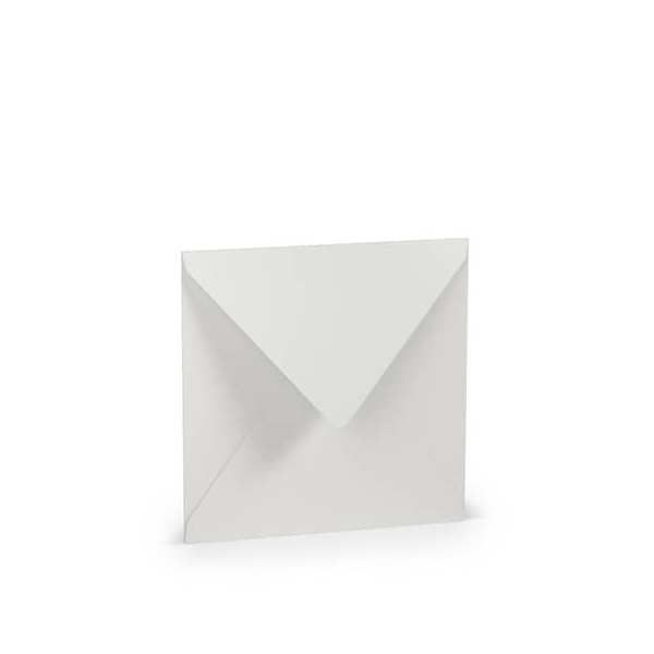 25 Stück Rössler Designbriefumschlag Paperado 164040170, quadratisch, nassklebend, 100g, eisgrau 4014969349557 Rössler