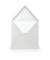 Designbriefumschlag 164040170, quadratisch, nassklebend, 100g, eisgrau