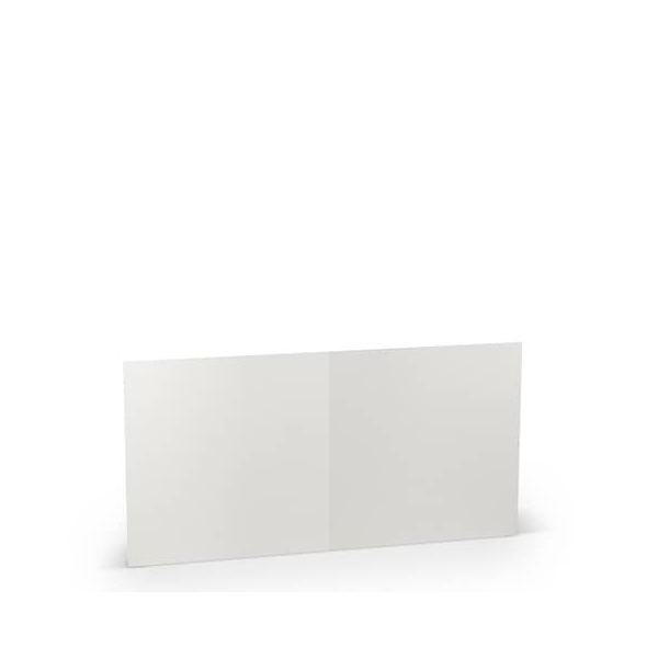 25 Stück Rössler Blanko-Grußkarten 164075170 157mm/314mm x 157mm (BxH) 220g planliegend eisgrau 4014969349649 Rössler