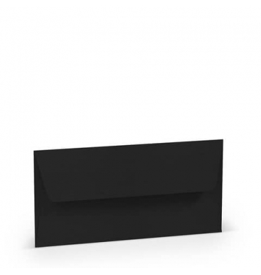 Briefumschlag 1103002070 Din Lang ohne Fenster nassklebend 100g schwarz