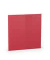 Blanko-Grußkarten 1103069036 DIN lang hoch doppelt 210mm x 100mm (BxH) 220g planliegend rot