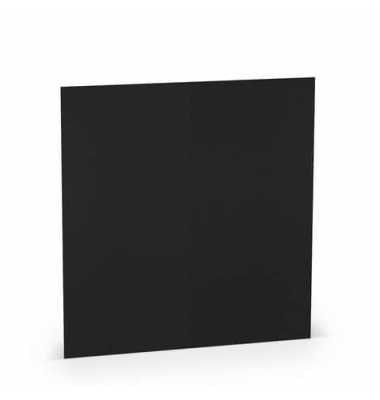 Blanko-Grußkarten 1103069070 DIN lang hoch doppelt 210mm x 100mm (BxH) 220g planliegend schwarz