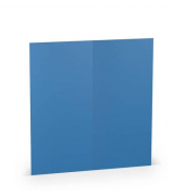 Blanko-Grußkarten 1103069096 DIN lang hoch doppelt 210mm x 100mm (BxH) 220g planliegend stahlblau