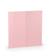 Blanko-Grußkarten 1103069123 DIN lang hoch doppelt 210mm x 100mm (BxH) 220g planliegend flamingo