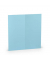 Blanko-Grußkarten 1103069124 DIN lang hoch doppelt 210mm x 100mm (BxH) 220g planliegend aquablau