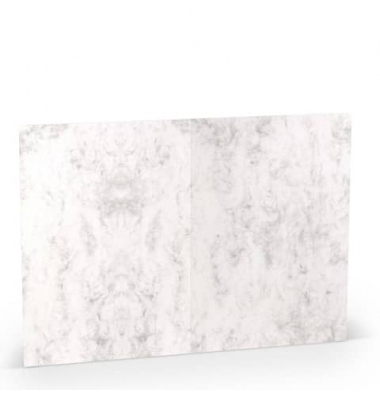 Blanko-Grußkarten 1103071014 A5 148mm x 210mm (BxH) 220g planliegend grau marmora