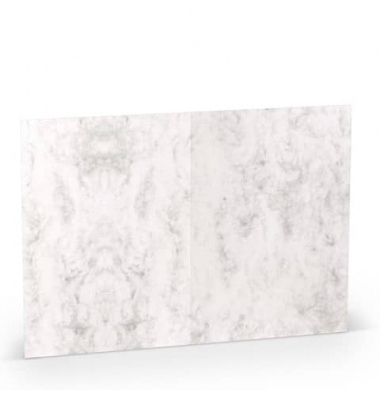 Blanko-Grußkarten 1103072014 DIN B6  Hoch doppelt 240mm x 169mm (BxH) 220g planliegend grau