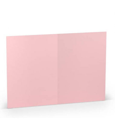 Blanko-Grußkarten 1103072123 DIN B6  Hoch doppelt 240mm x 169mm (BxH) 220g planliegend flamingo