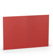 Blanko-Grußkarten 1103072126 DIN B6  Hoch doppelt 240mm x 169mm (BxH) 220g planliegend tomate