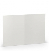 Blanko-Gru&szlig;karten 1103072170 DIN B6  Hoch doppelt 24cm x 169mm (BxH) 220g planliegend eisgrau
