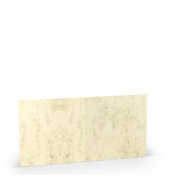 Blanko-Grußkarten 1103075006 Hoch doppelt 157mm/314mm x 157mm (BxH) 220g planliegend chamois marmora
