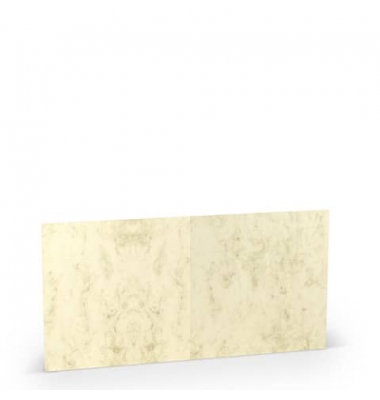 Blanko-Grußkarten 1103075006 Hoch doppelt 157mm/314mm x 157mm (BxH) 220g planliegend chamois marmora