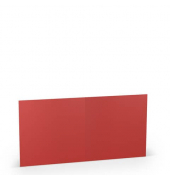 Blanko-Grußkarten 1103075126 Hoch doppelt 157mm/314mm x 157mm (BxH) 220g planliegend tomate