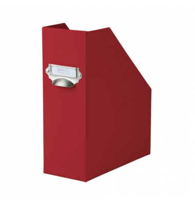 Stehsammler S.O.H.O. 1318452361, A4, rot, Pappe, 115mm