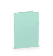 Blanko-Gru&szlig;karten 164019174 DIN B6  Hoch doppelt 24cm x 169mm (BxH) 240g karibik