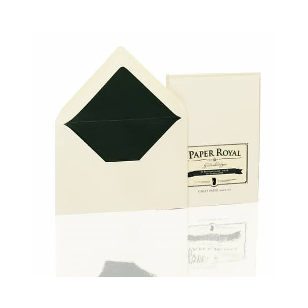 10 Stück Rössler Designbriefumschlag Paper Royal 2031831008, C6, nassklebend, 100g, chamois 4014969496749 Rössler 20 Stück