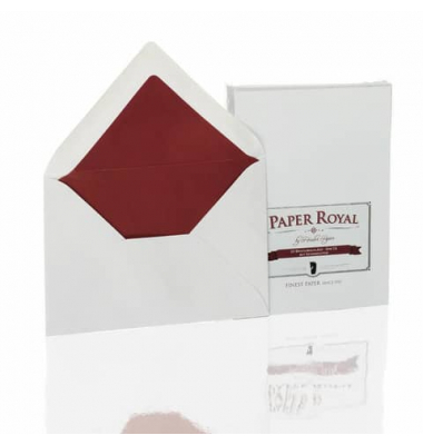 Designbriefumschlag Papier Royal 2031831170, C6, nassklebend, 100g, eisgrau