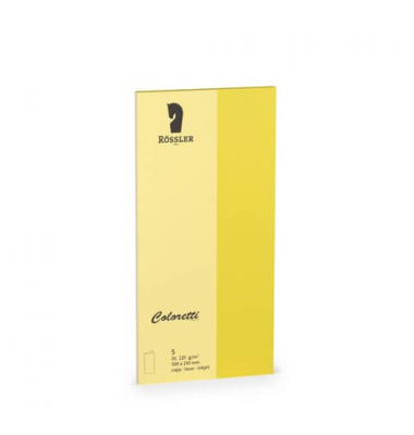 Blanko-Grußkarten 220703543 DIN lang 200mm x 210mm (BxH) 225g gold