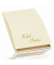 Briefblock 2003838004 Edelsatin, ohne, Lineatur 20 / blanko, A4, 100g, beige, 40 Blatt
