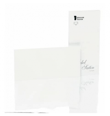 Blanko-Grußkarten 2051838001 DIN lang 100mm x 50mm (BxH) 220g weiß