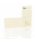 Blanko-Grußkarten 2051838004 100mm x 50mm (BxH) 220g ivory