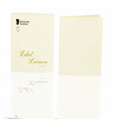Blanko-Grußkarten 2160705802 A5 210mm x 148mm (BxH) ivory
