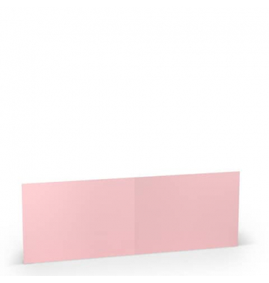 Blanko-Grußkarten 164076123 B6 doppelt lang 169mm x 120mm (BxH) 220g planliegend flamingo