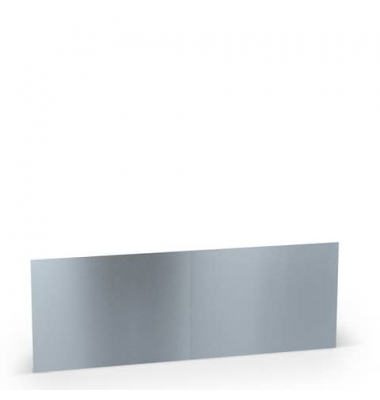 Blanko-Grußkarten 16407680 B6 doppelt lang 280g planliegend silber