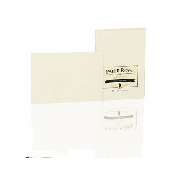 10 Stück Rössler Blanko-Grußkarten 2052831008 A5 105mm x 148mm (BxH) charmois 4014969512296 Rössler 20 Stück