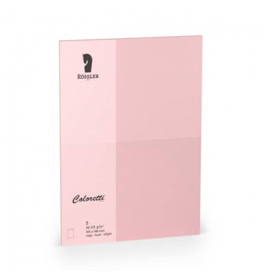 Blanko-Grußkarten 220770523 A5 105mm x 148mm (BxH) 225g planliegend rosa