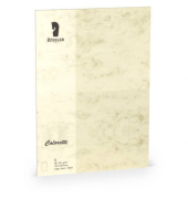 Blanko-Gru&szlig;karten 220772506 B6 24cm x 169mm (BxH) 225g planliegend chamois marmora