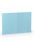 Blanko-Gru&szlig;karten 220772517 B6 24cm x 169mm (BxH) 225g planliegend himmelblau