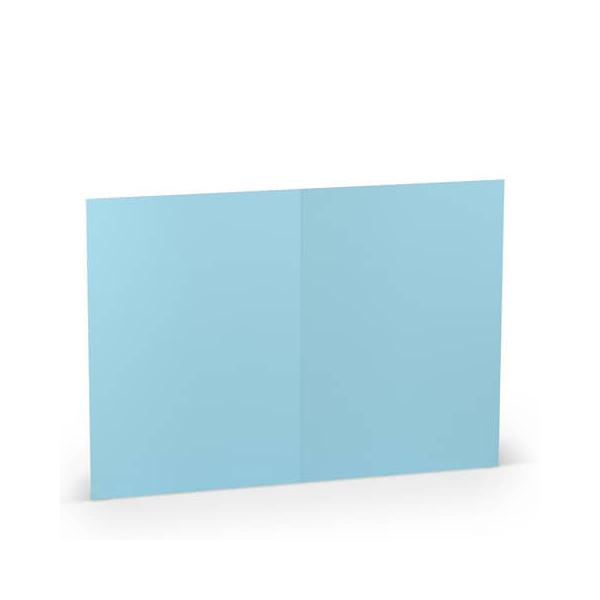 10 Stück Rössler Blanko-Grußkarten 220772517 B6 24cm x 169mm (BxH) 225g planliegend himmelblau 4014969518601 Rössler 5 Stück
