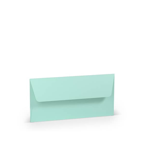 10 Stück Rössler Designbriefumschlag Paperado 1103002174, Din Lang, nassklebend, 100g, karibik 4014969520482 Rössler 5 Stück