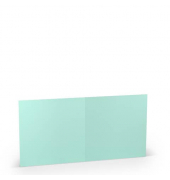 Blanko-Grußkarten 1103075174 157mm/314mm x 157mm (BxH) 220g planliegend karibik