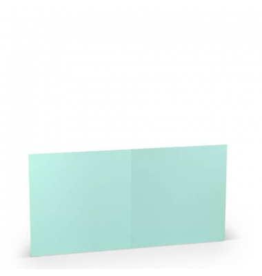 Blanko-Grußkarten 1103075174 157mm/314mm x 157mm (BxH) 220g planliegend karibik