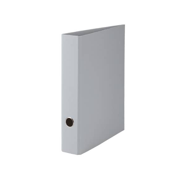 4 Stück Rössler Ordner Soho 1317452171, A4 50mm schmal Karton vollfarbig stone 4014969537633 Rössler
