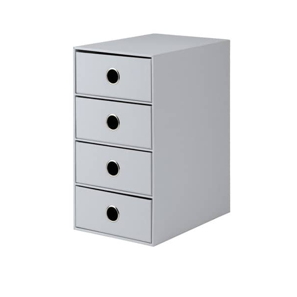 2 x S.O.H.O. Schubladenbox Stone 4 Schübe (BxHxT): 17,5x32x25cm