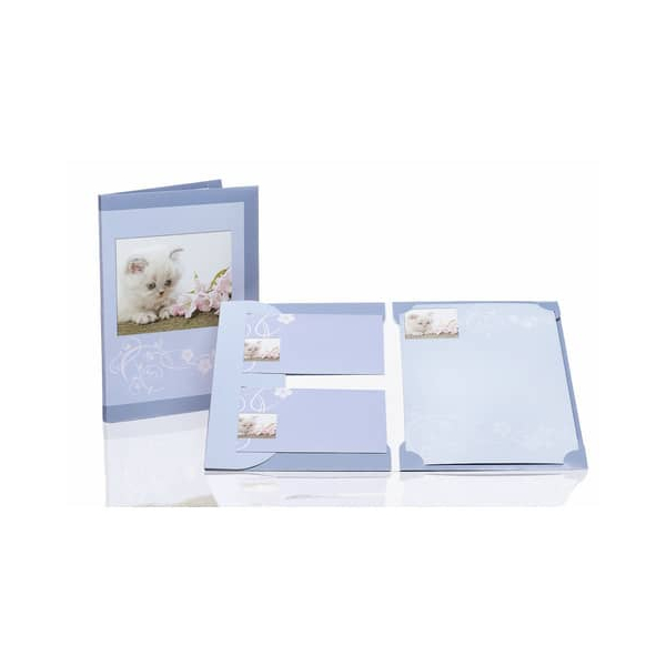 6 Stück Rössler Briefmappe Samtpfote  1010 4014969555743 Rössler