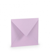 Designbriefumschlag Paperado 16404045, quadratisch, nassklebend, 100g, orchidee