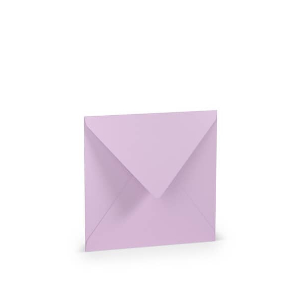 25 Stück Rössler Designbriefumschlag Paperado 16404045, quadratisch, nassklebend, 100g, orchidee 4014969567838 Rössler