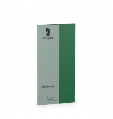 Blanko-Gru&szlig;karten 220703571 DIN lang 22cm x 210mm (BxH) 225g forest