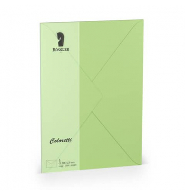  220711537, C5, ohne Fenster, nassklebend, 80g, peppermint
