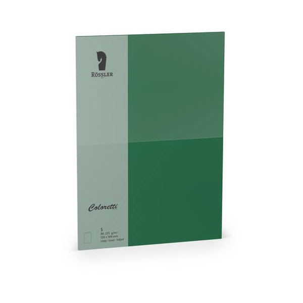 10 Stück Rössler Blanko-Grußkarten 220772571 B6 24cm x 169mm (BxH) 225g planliegend forest 4014969572054 Rössler 5 Stück