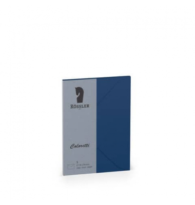 Designbriefumschlag Coloretti 220707590, C7, nassklebend, 80g, jeans