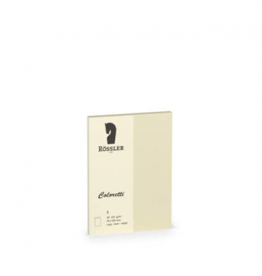 Blanko-Grußkarten 220709512 A7 74mm/148mm x 105mm (BxH) 225g creme