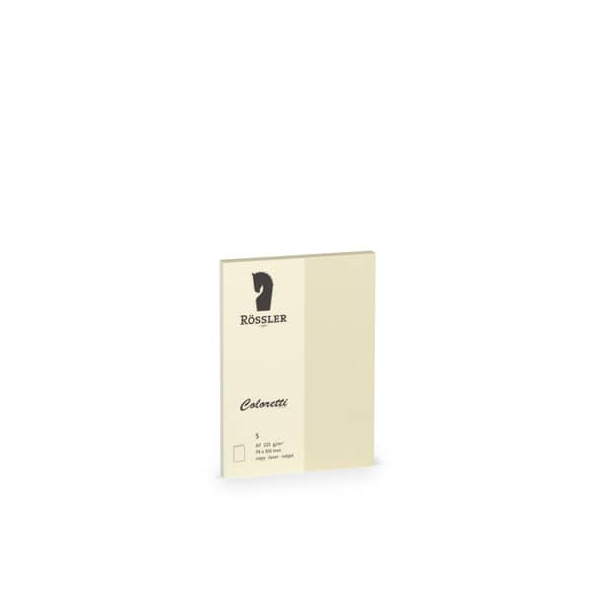 10 Stück Rössler Blanko-Grußkarten 220709512 A7 74mm/148mm x 105mm (BxH) 225g creme 4014969573730 Rössler 5 Stück